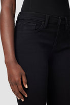 Nico Mid Rise Super Skinny Jean - Black by Hudson — view 4