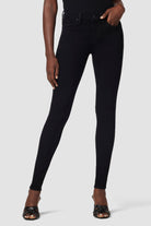 Nico Mid Rise Super Skinny Jean - Black by Hudson | 25 South Boutiques