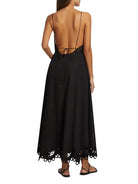 Nima Eyelet Dress - Black by Magali Pascal — alternate view