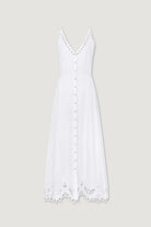 Nima Eyelet Dress - Off White by Magali Pascal — view 4