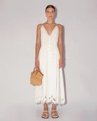 Nima Eyelet Dress - Off White by Magali Pascal | 25 South Boutiques