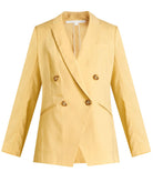 Nisha Boyfriend Jacket - Vintage Yellow by Veronica Beard — view 4