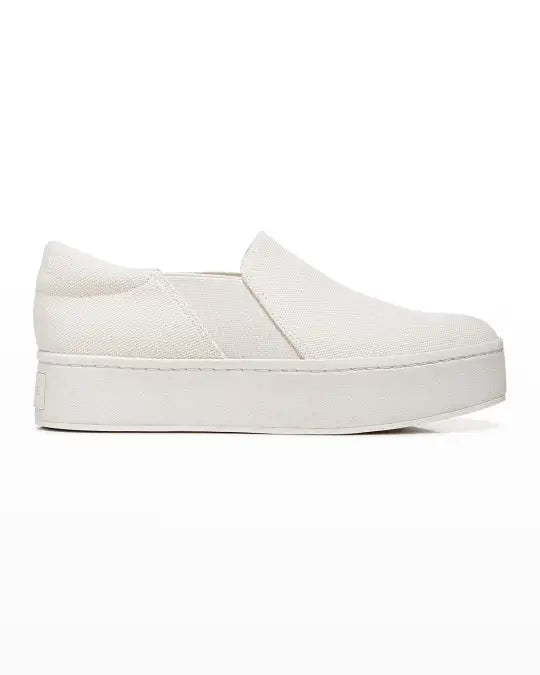 Warren Sneaker - White Canvas by Vince — view 3