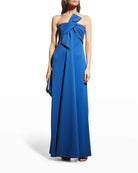 Sassy Strapless Gown - Cobalt by Badgley Mischka | 25 South Boutiques