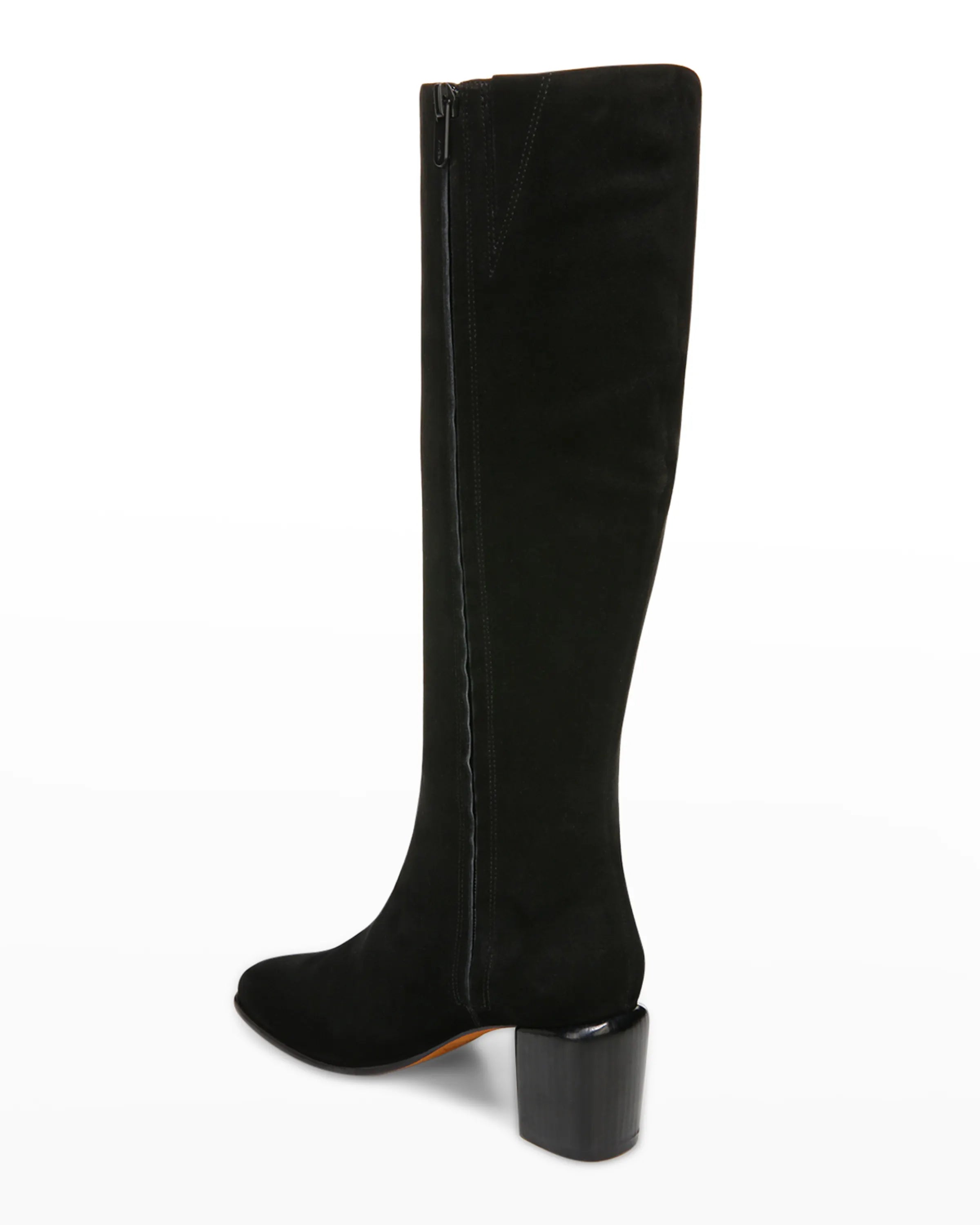 Maggie Knee High Boots - Black by Vince — view 3