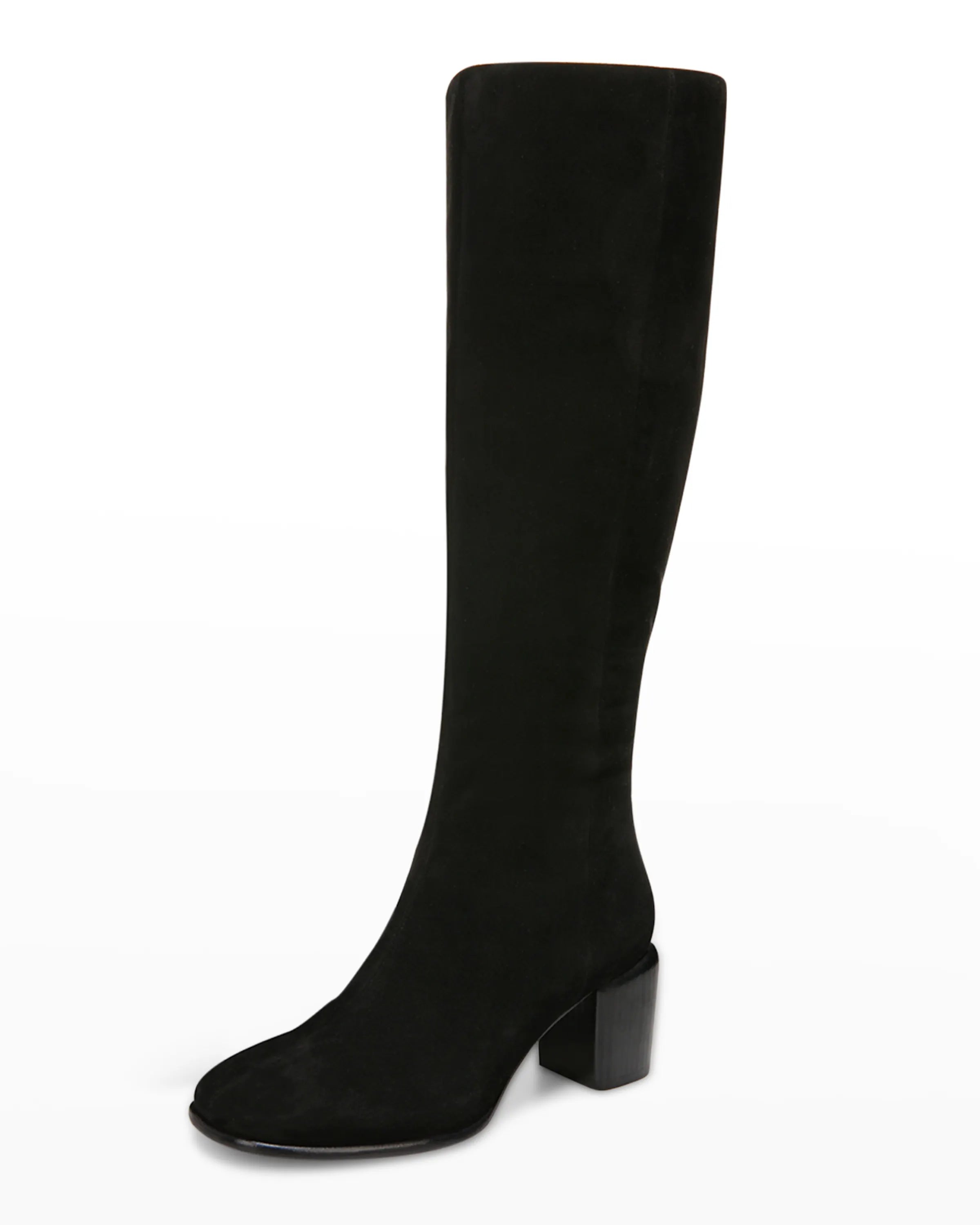 Maggie Knee High Boots - Black by Vince — view 4