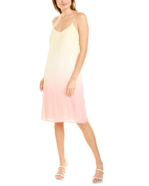 Dip Dye Slip Dress - Pink Yellow by Nicole Miller | 25 South Boutiques