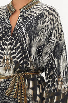 Blouson Sleeve Placket Dress - Night Owl by Camilla — view 3