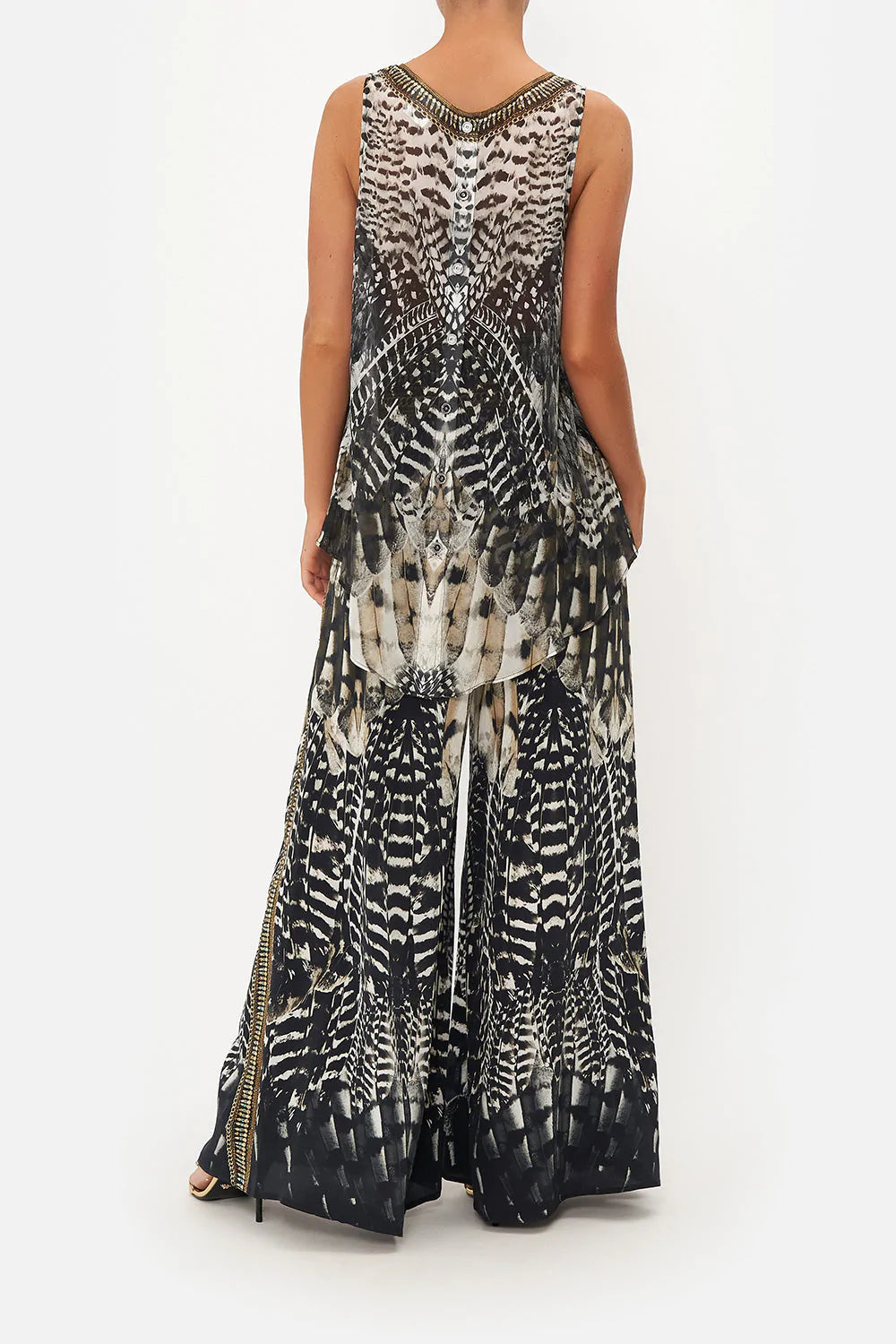 Button Back Top - Night Owl by Camilla — view 4