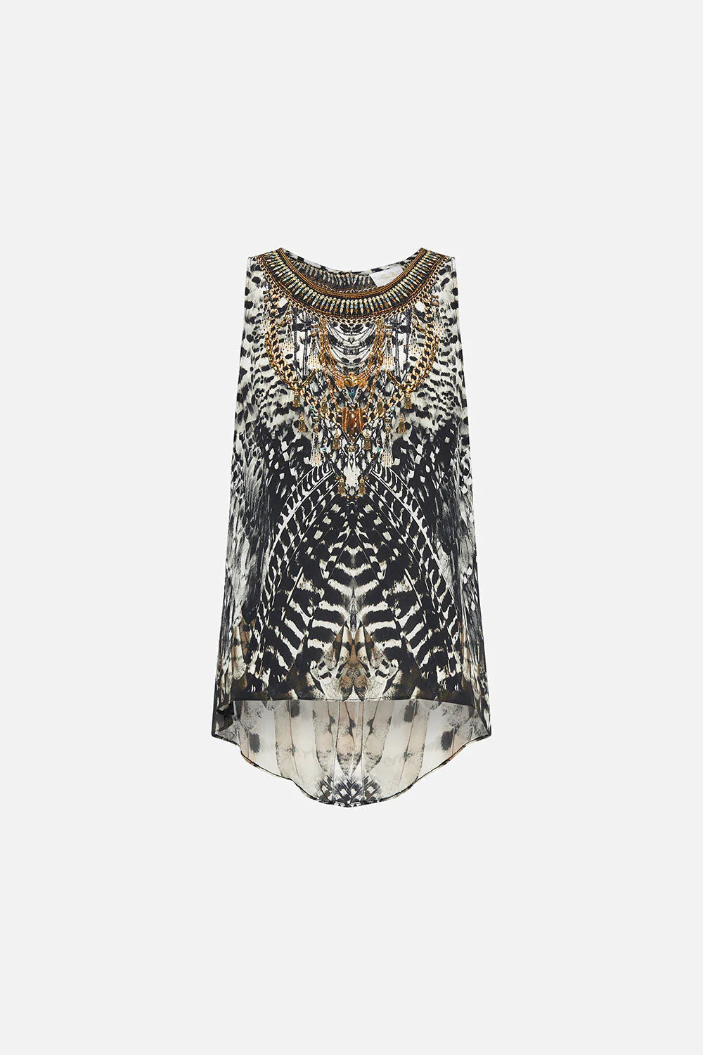 Button Back Top - Night Owl by Camilla — view 5