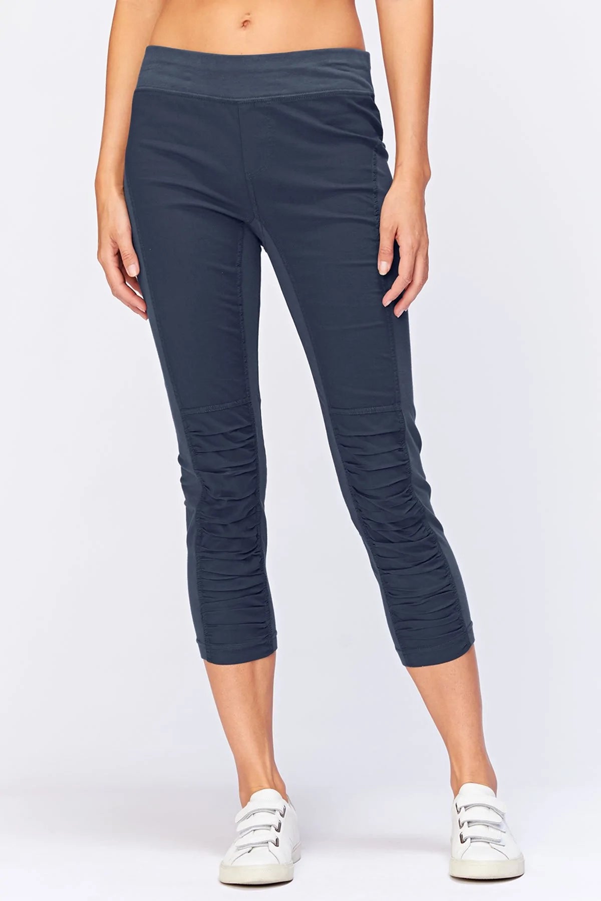 Jetter Crop Legging - Navy by XCVI | 25 South Boutiques