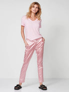 Oki T Shirt - Pink Mist by Nu Denmark — view 4