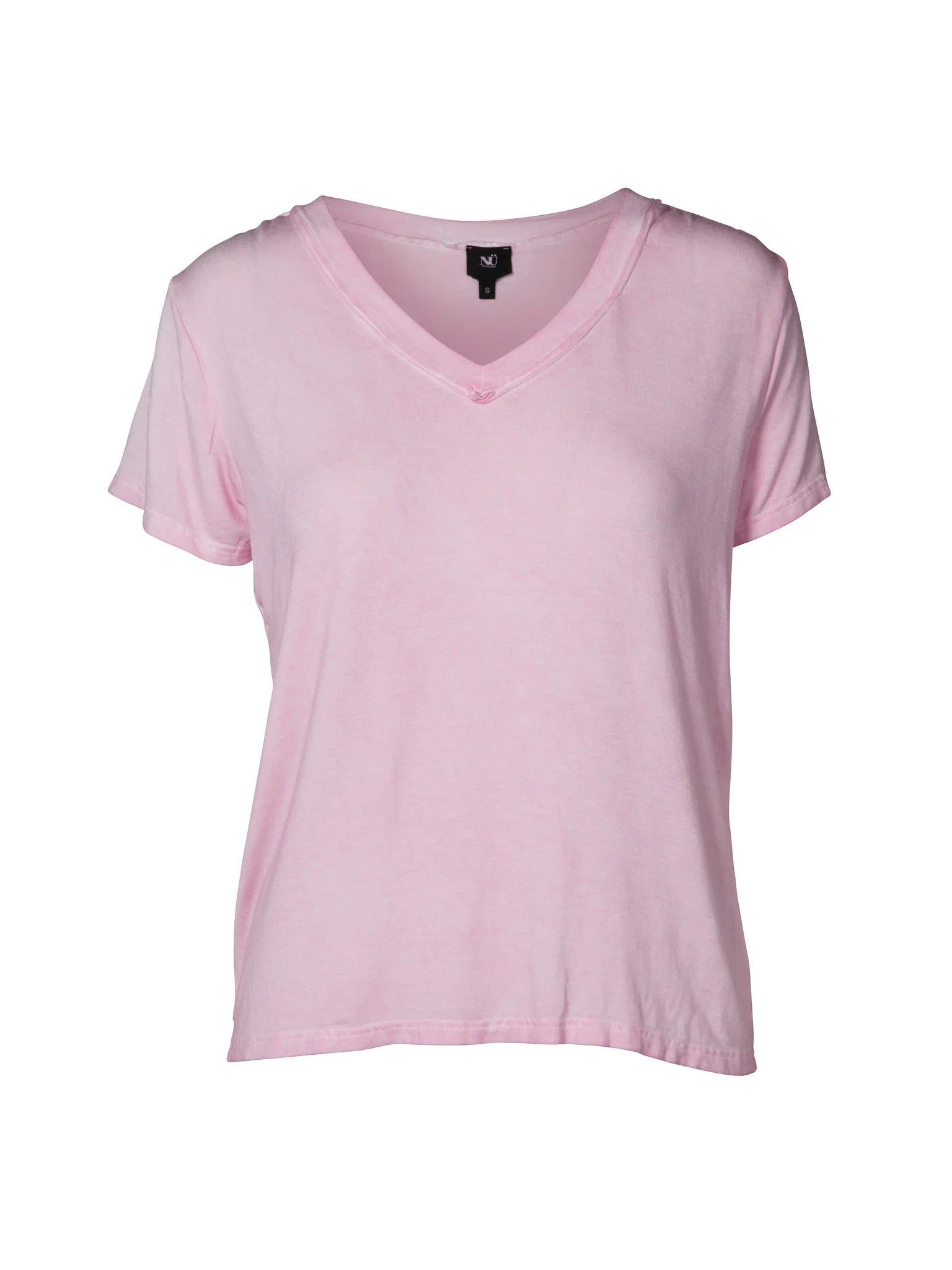 Oki T Shirt - Pink Mist by Nu Denmark — view 5