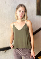 Silk Tank - Olivio by Private 0204 — alternate view
