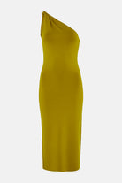 Persephone Dress - Olive by Galvan London — view 3