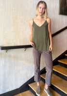 Silk Tank - Olivio by Private 0204 — view 3