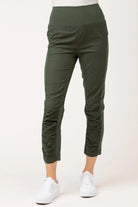 High Waist Jetter - Olive by XCVI | 25 South Boutiques