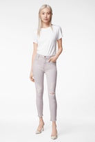 Alana High Rise Cropped Super Skinny - Olympus Destruct by J Brand | 25 South Boutiques