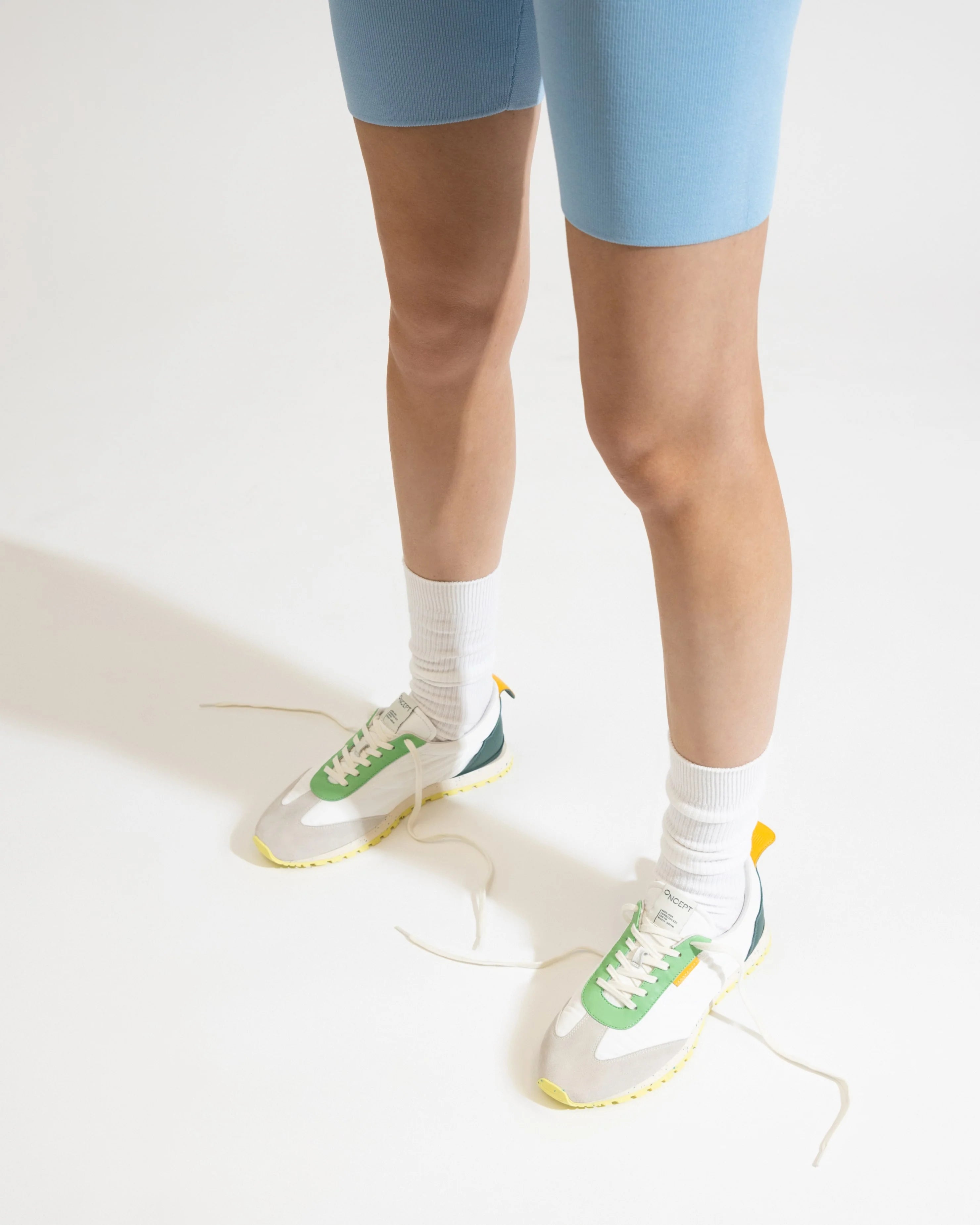 Tokyo Sneaker - White / Green by ONCEPT — view 6