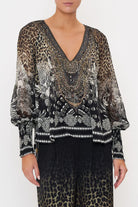 Shirred Cuff Blouse - Order of Disorder by Camilla | 25 South Boutiques
