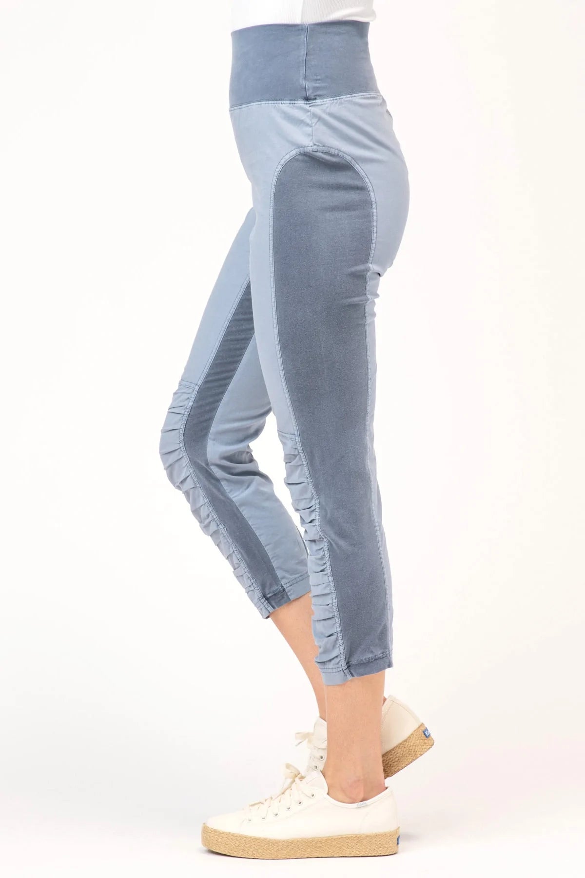 High Waist Jetter - Orion Blue Pigment by XCVI — alternate view