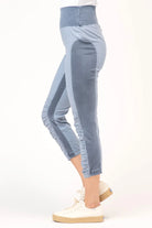 High Waist Jetter - Orion Blue Pigment by XCVI — alternate view