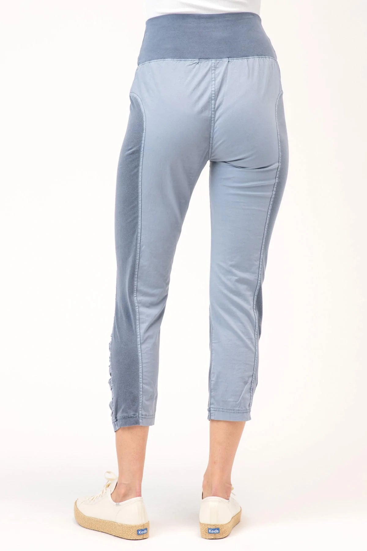 High Waist Jetter - Orion Blue Pigment by XCVI — view 3