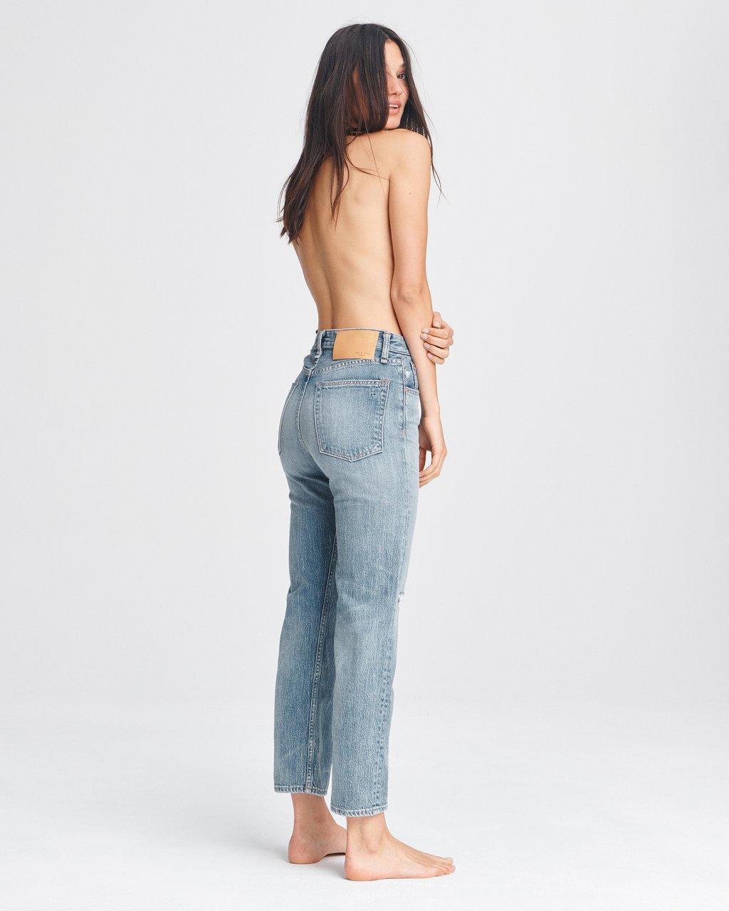 Maya High Rise Straight - Orian by Rag & Bone — alternate view
