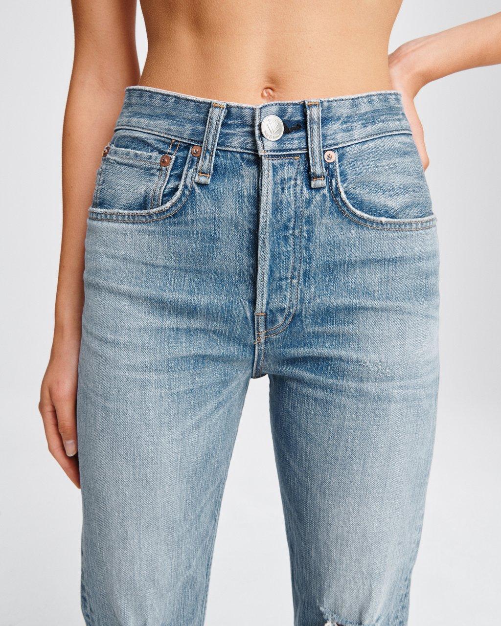 Maya High Rise Straight - Orian by Rag & Bone — view 5