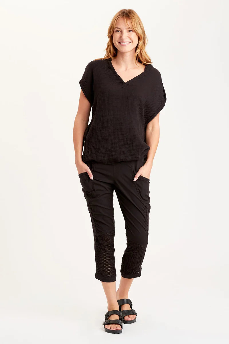 Oriane Legging - Black by XCVI — view 4