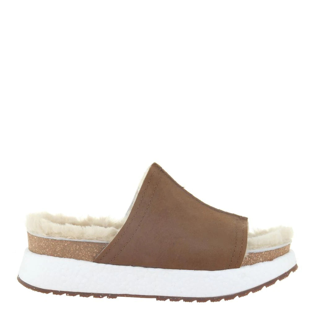 Wayside Wedge Sandal - Tan by Off the Beaten Track — alternate view