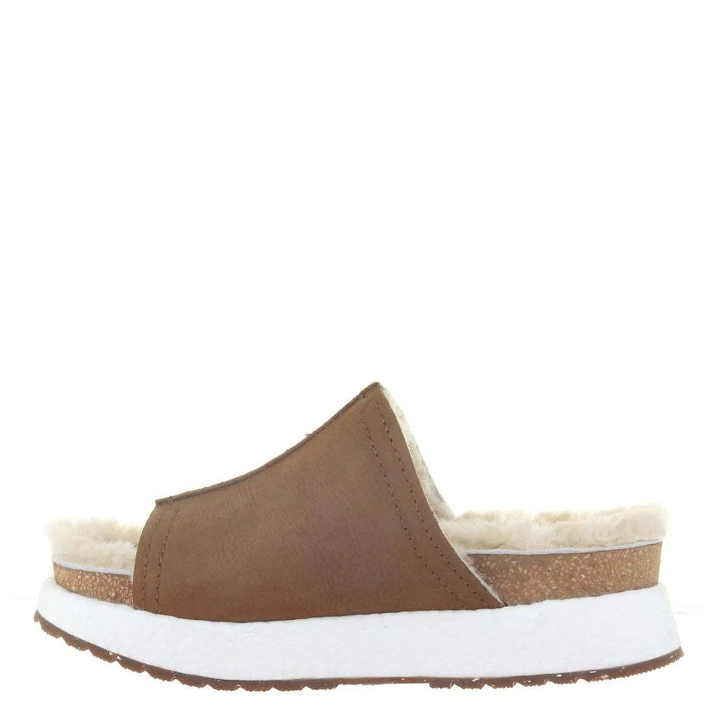 Wayside Wedge Sandal - Tan by Off the Beaten Track — view 3