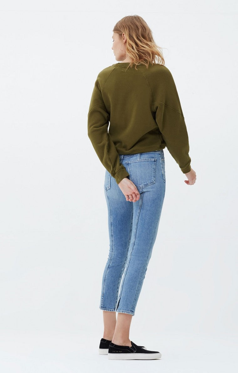 Olivia Seam High Rise Slim Crop - Outset by Citizens of Humanity — view 3