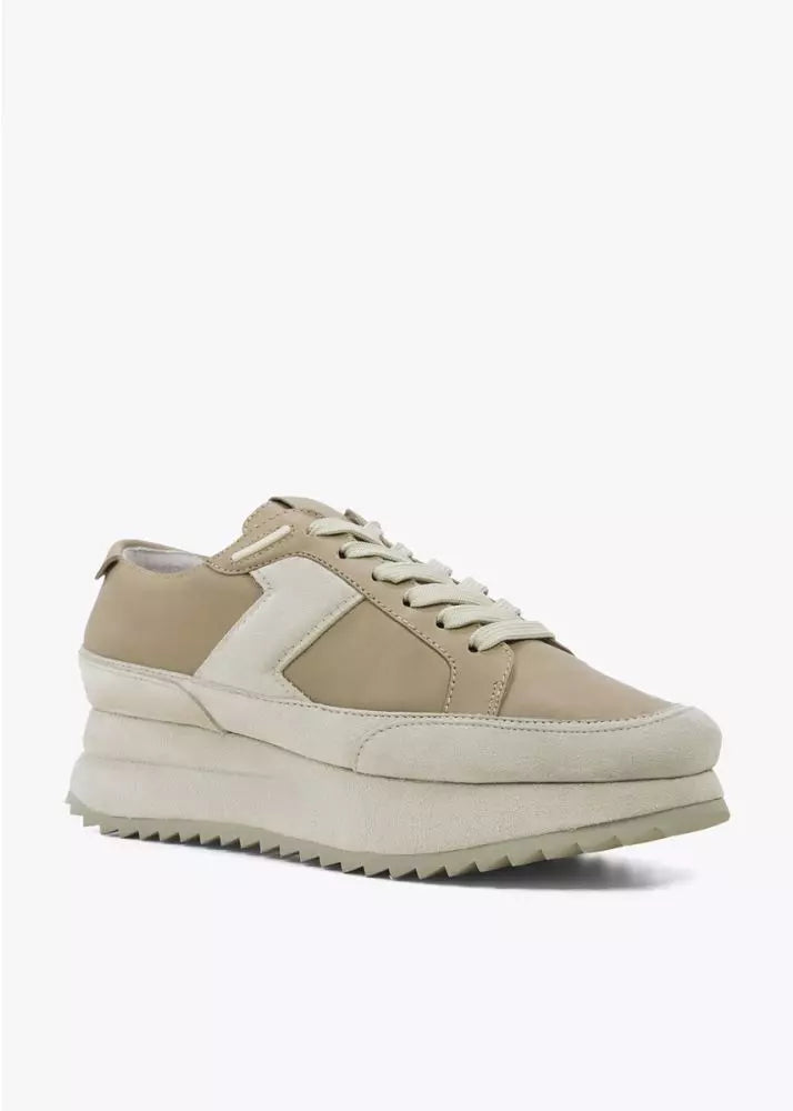 Pali Sneaker - Taupe by Lola Cruz — alternate view