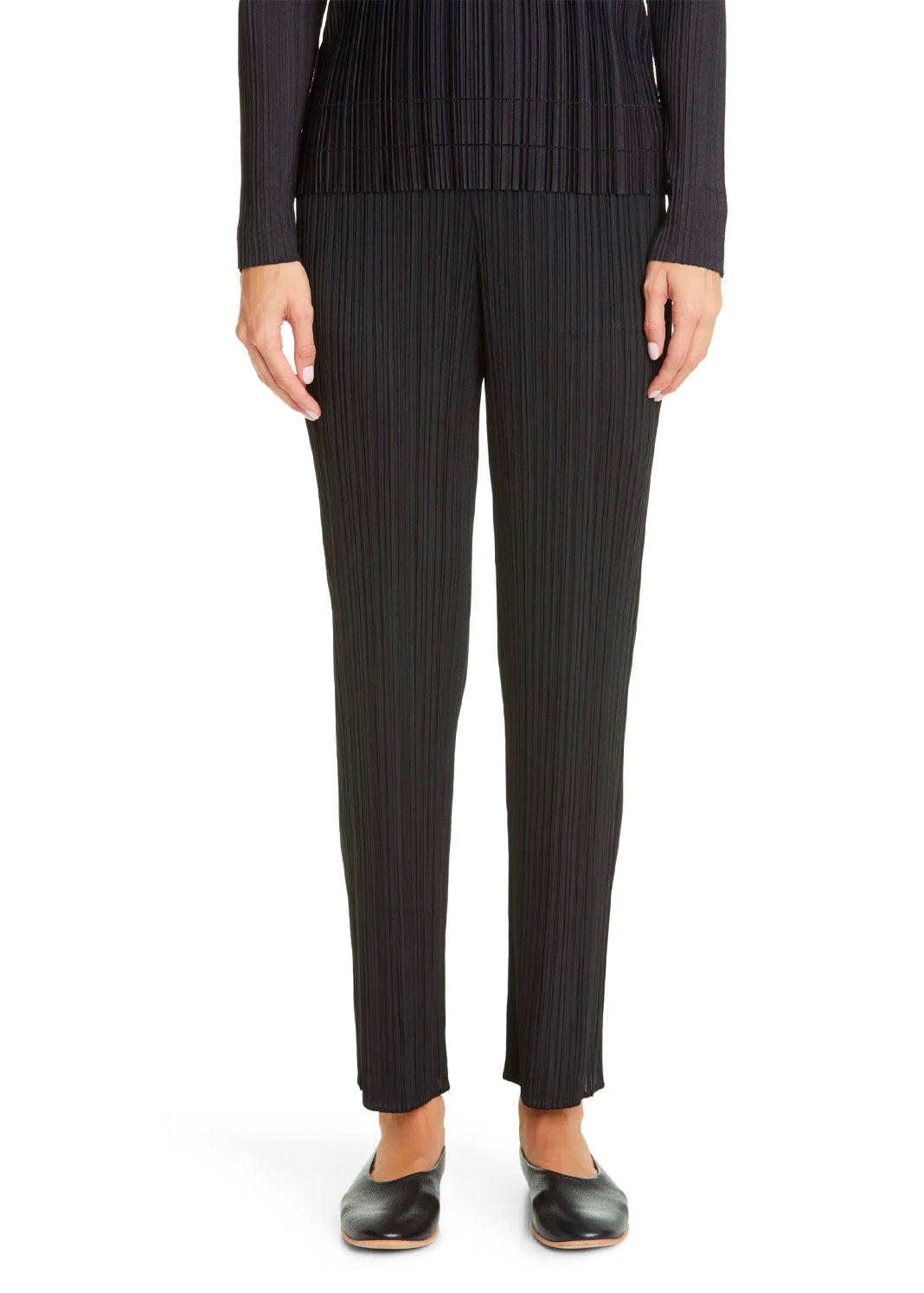 Pleats Pants - Black by Issey Miyake — alternate view