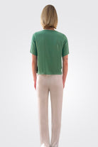 Silk Tapered Trousers - White by Private 0204 — view 3