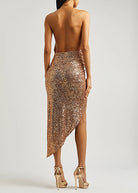 Pauline Midi Dress - Bronze by In the Mood for Love — alternate view