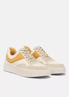 Warren Court Leather Suede Sneaker - Papaya by Vince — alternate view