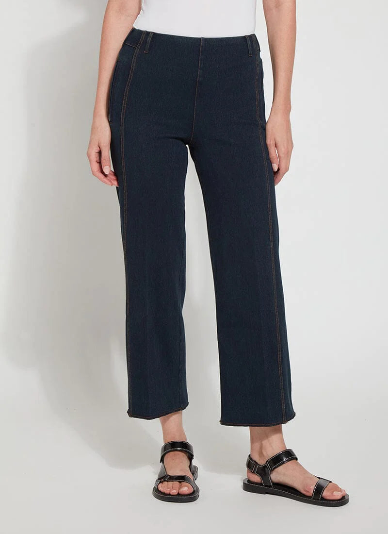 Payton Wide Leg Crop - Indigo by Lysse | 25 South Boutiques