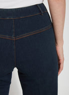 Payton Wide Leg Crop - Indigo by Lysse — view 4