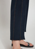 Payton Wide Leg Crop - Indigo by Lysse — view 5