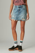Denim Mini Skirt - Peace Out by Lucky Brand | 25 South Boutiques