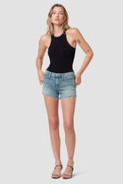 Gemma Mid Rise Cut Off Shorts - Pearls by Hudson | 25 South Boutiques