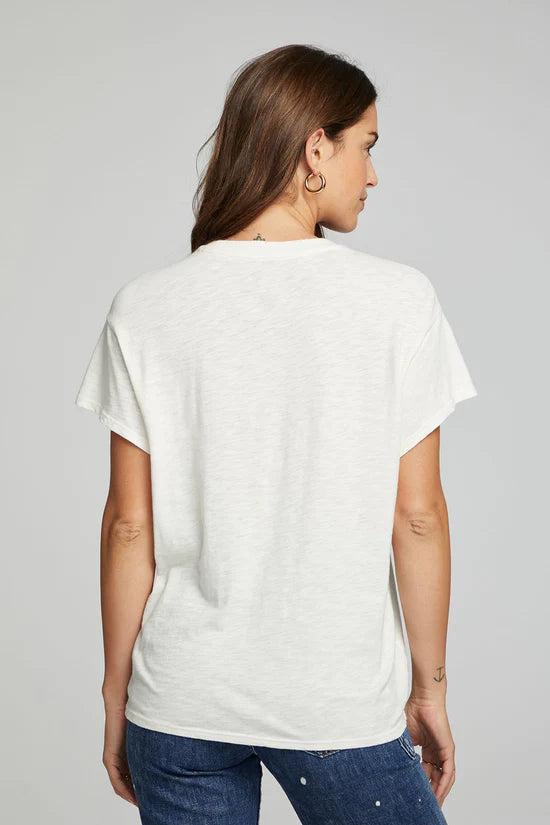 Pink Floyd Julia Dream Tee - Coconut Milk by Chaser — view 4