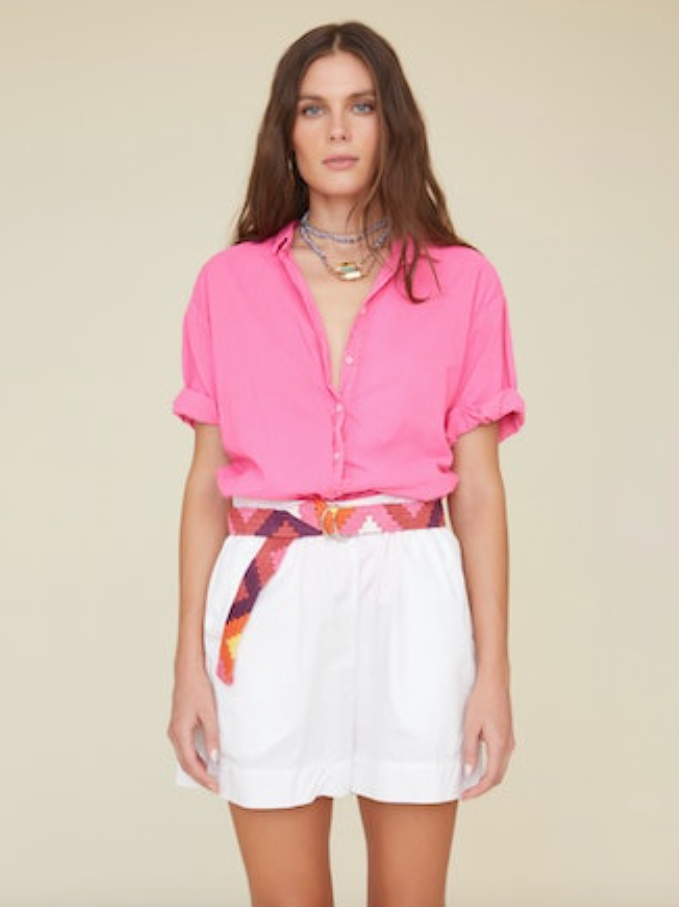 Channing Shirt - Pink Glow by Xirena | 25 South Boutiques
