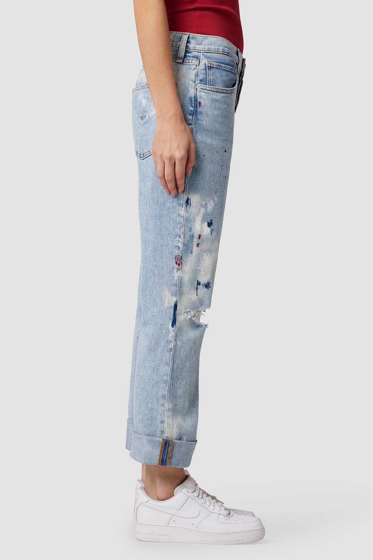 Thalia 90s Loose Fit Jean - Pigment Explosion by Hudson — alternate view