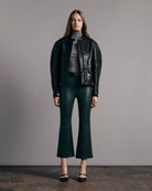 Casey Coated High Rise Ankle Flare - Pine Grove Leatherette by Rag & Bone | 25 South Boutiques