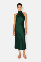 Cropped Sienne Dress - Pine by Galvan London | 25 South Boutiques