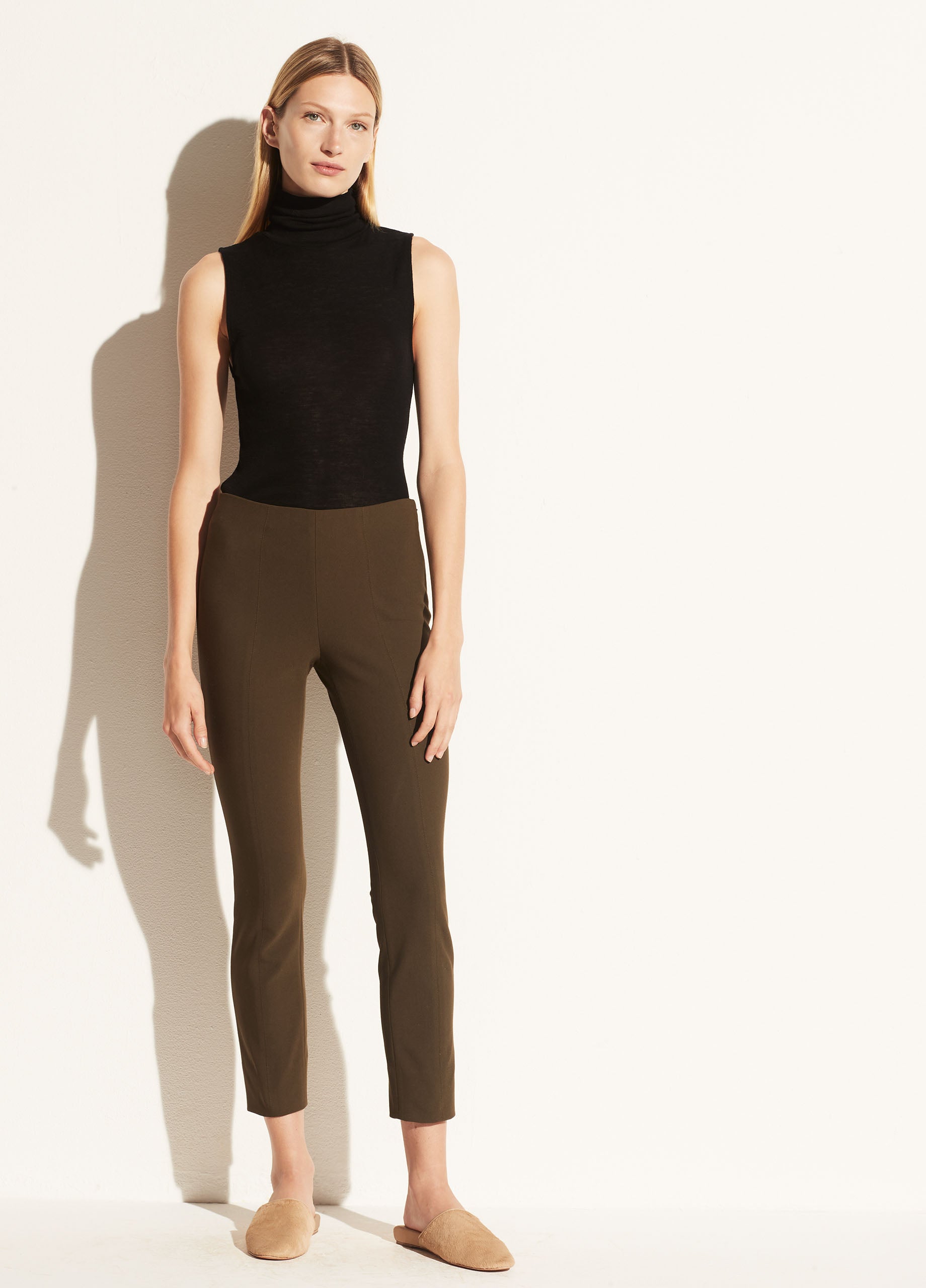 Stitch Front Seam Legging - Mineral Pine by Vince | 25 South Boutiques
