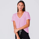 Super Fine Jersey Tee - Pink Lavender by Monrow | 25 South Boutiques